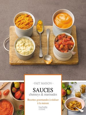 cover image of Sauces, chutney et marinades